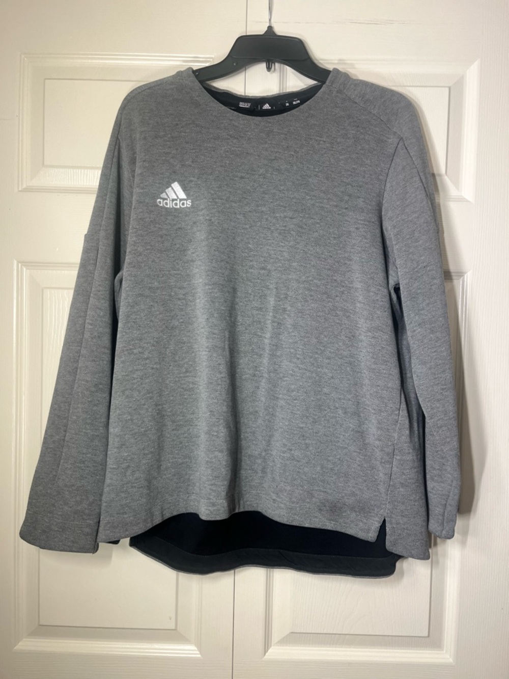 Adidas Gray Pullover Sweatshirt